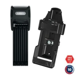 ABUS - Antivol Pliable à Alarme Bordo Alarm 6000A - 120 Cm