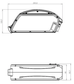 E-Bike Vision - EBV Batterie De Cadre Compatible Bosch Powerpack Classic Line -Pas Cher E-Bike Magasin e bike vision batterie de cadre compatible bosch classic line 2 3840x2160