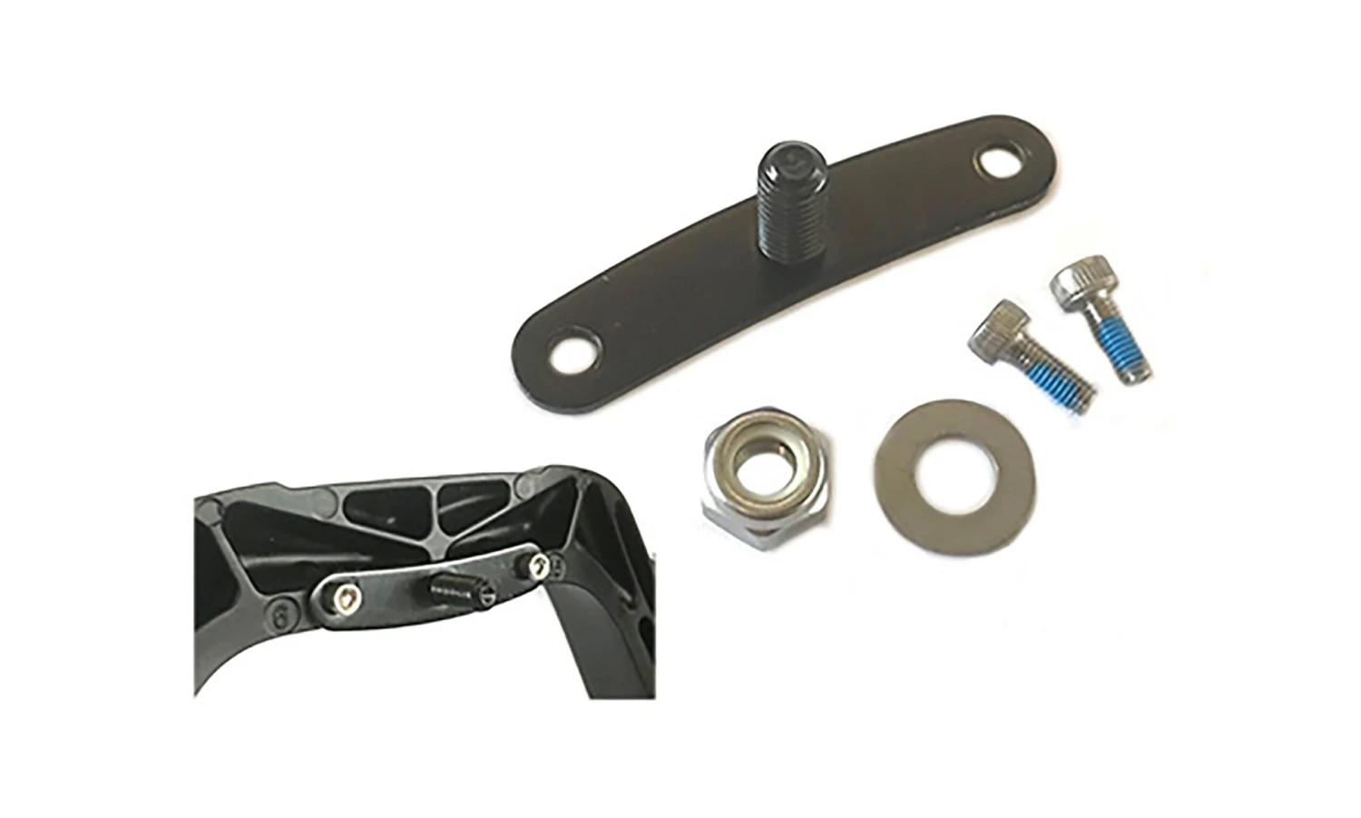 KTM - Adaptateur Pour Le Té Des Fourches Suspendues Fox 1 KTM - Adaptateur Pour Le Té Des Fourches Suspendues Fox