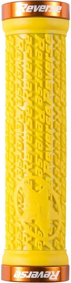 Reverse - Poignées Stamp Lock On Ø30mm X 135mm 11 Reverse - Poignées Stamp Lock On Ø30mm X 135mm -Pas Cher E-Bike Magasin reverse poignees stamp lock on jaune orange 3840x2160