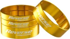 Reverse - Set D'entretoises De Direction “Spacer 1 1/8" 10 Reverse - Set D'entretoises De Direction “Spacer 1 1/8" -Pas Cher E-Bike Magasin reverse ultra light spacer dore 3840x2160