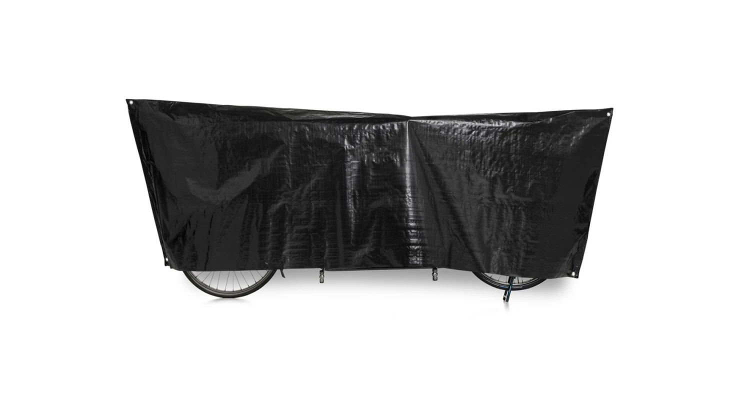 VK - Housse De Protection Pour Vélo Tandem - Avec Oeillet & Cordelette 1 VK - Housse De Protection Pour Vélo Tandem - Avec Oeillet & Cordelette